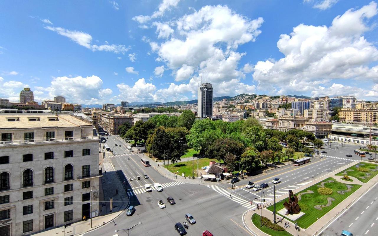 Appartamento Attico Luxury Con Parcheggio E Terrazza Vista Mozzafiato Genova Esterno foto