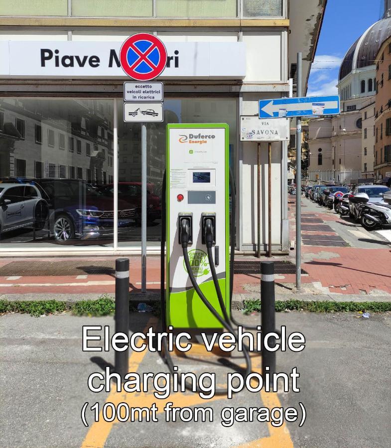 Appartamento Attico Luxury Con Parcheggio E Terrazza Vista Mozzafiato Genova Esterno foto