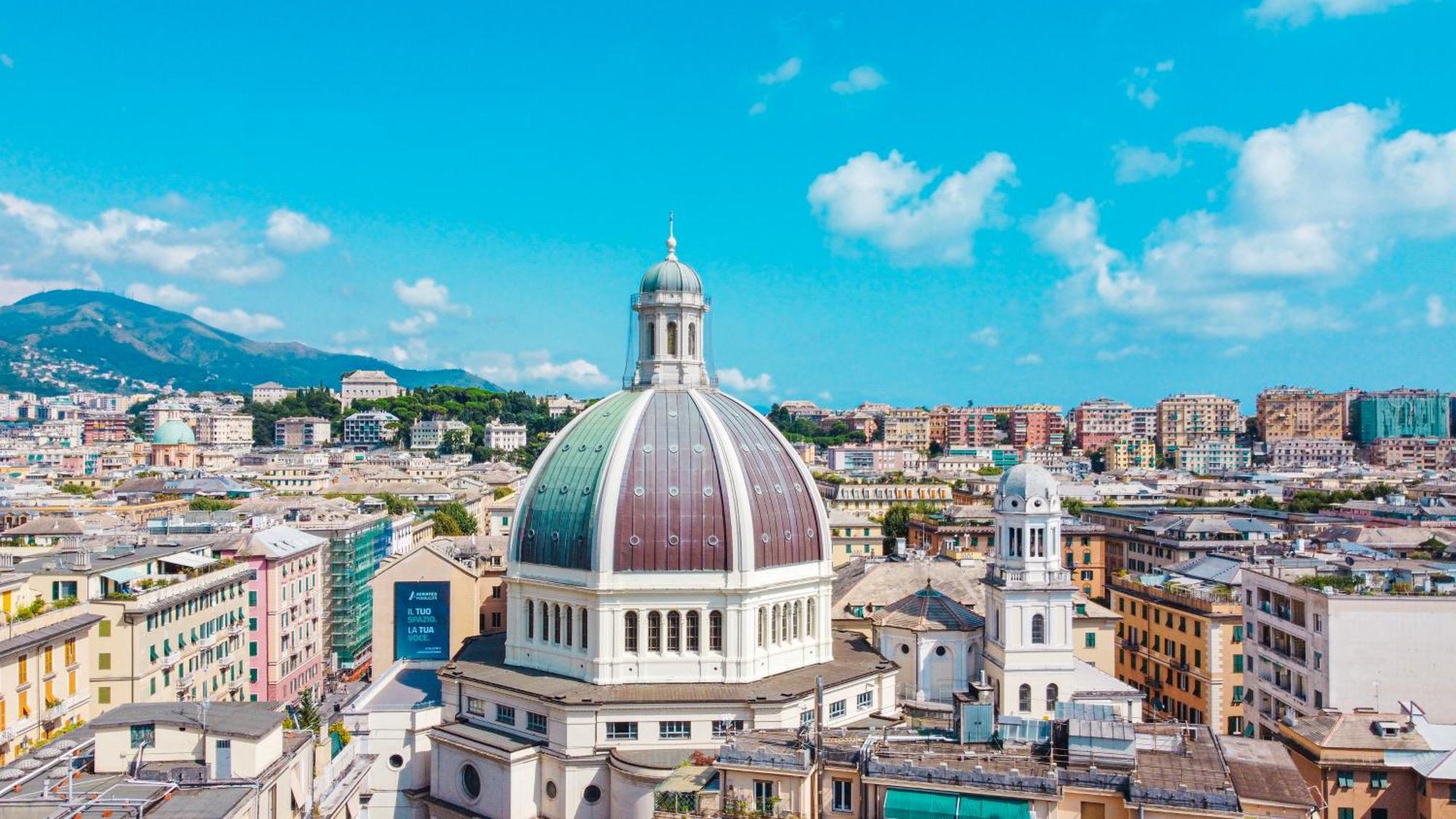 Appartamento Attico Luxury Con Parcheggio E Terrazza Vista Mozzafiato Genova Esterno foto